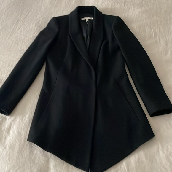 Pepe Jeans TwentyTwelve Asymmetric Wool Coat - Picture 3 of 7